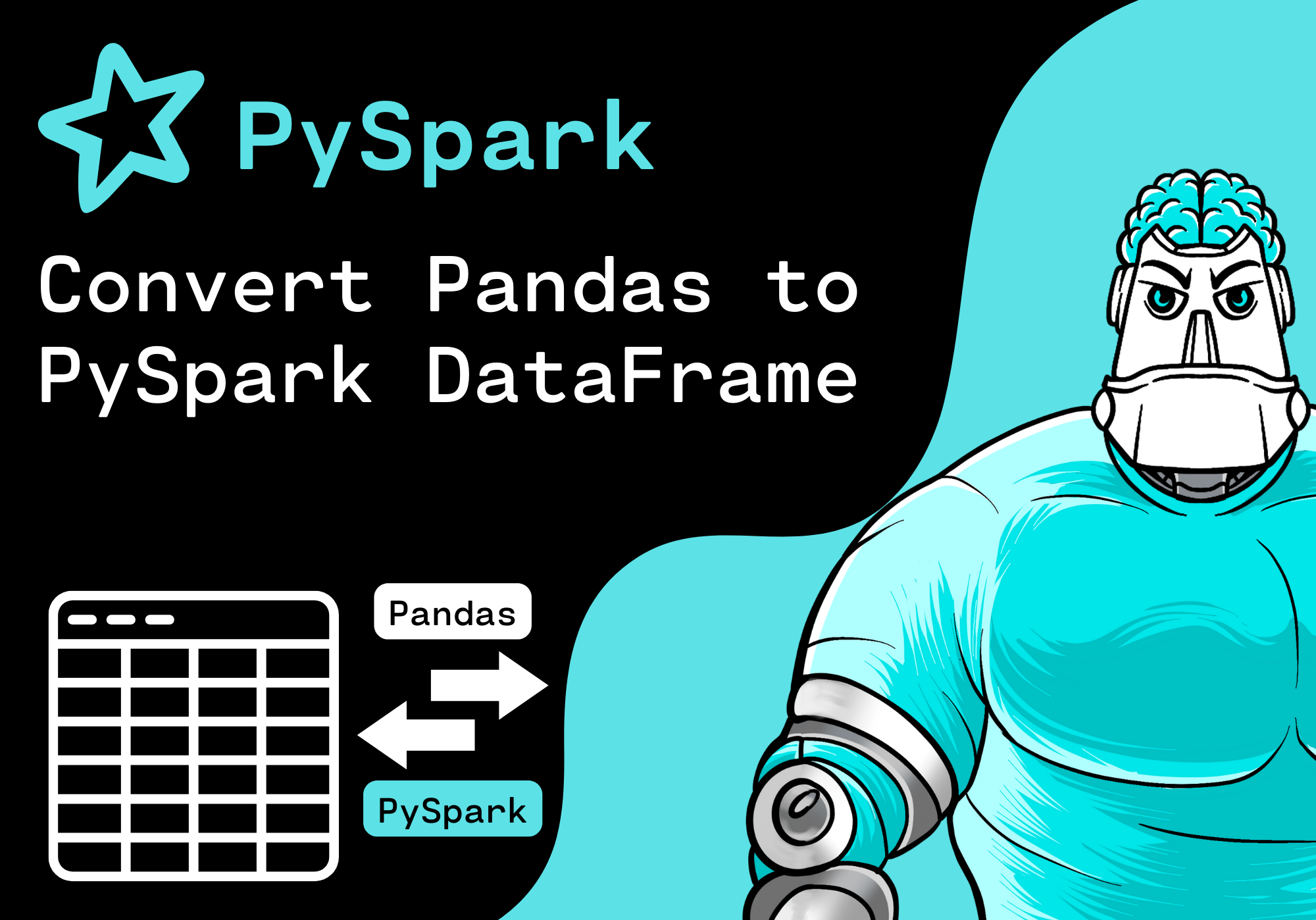 PySpark - Convert Pandas to PySpark DataFrame