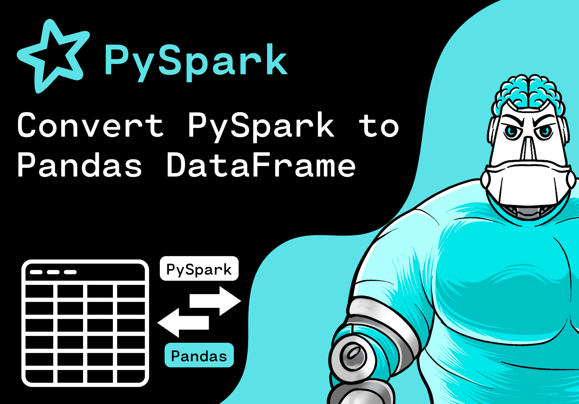 PySpark - Convert PySpark to Pandas DataFrame