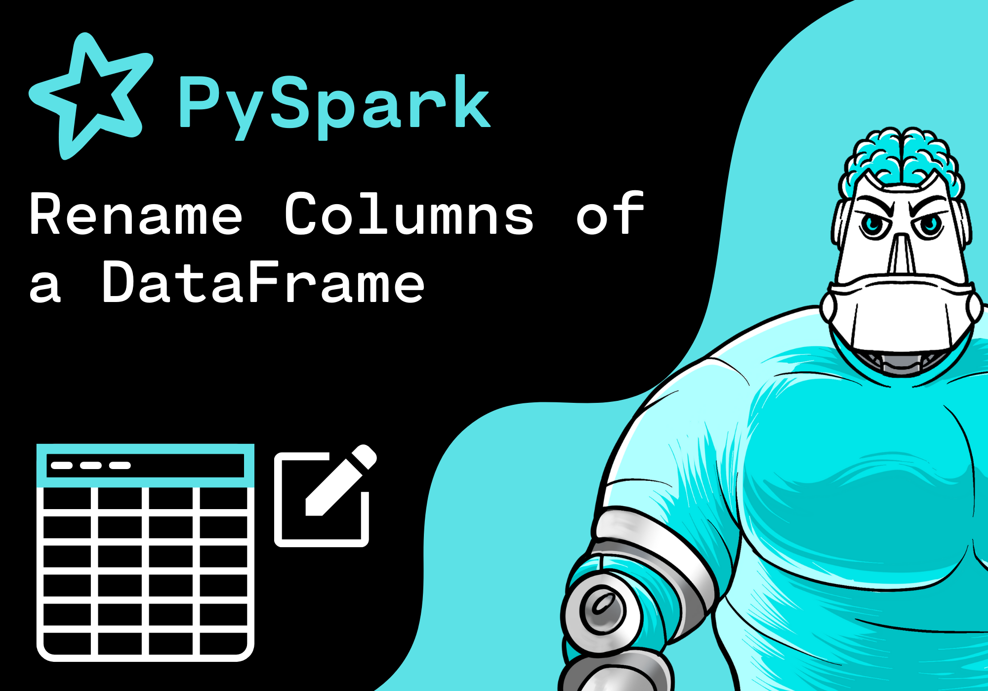 PySpark - Rename Columns of a DataFrame