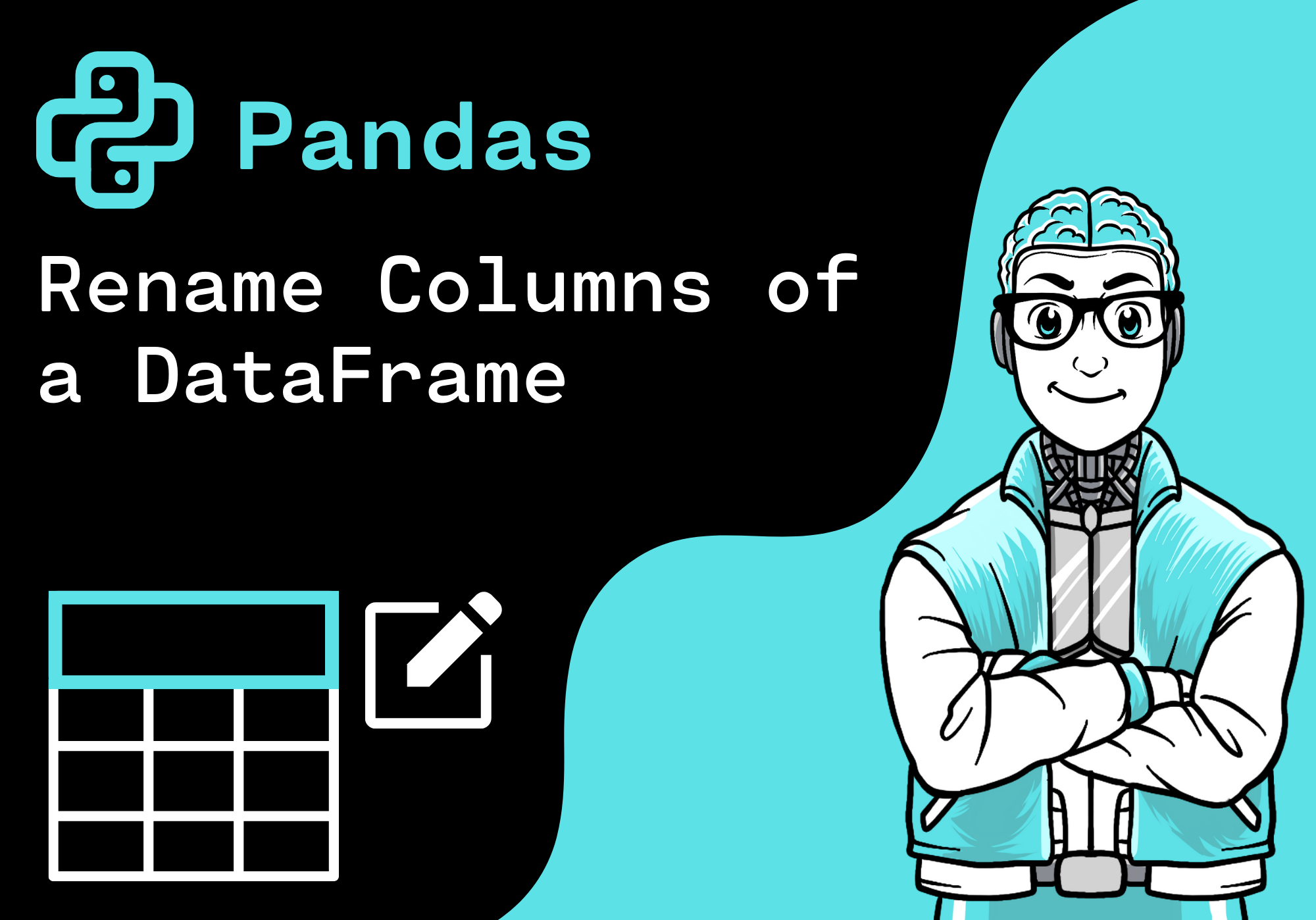 Pandas - Rename Columns of a DataFrame