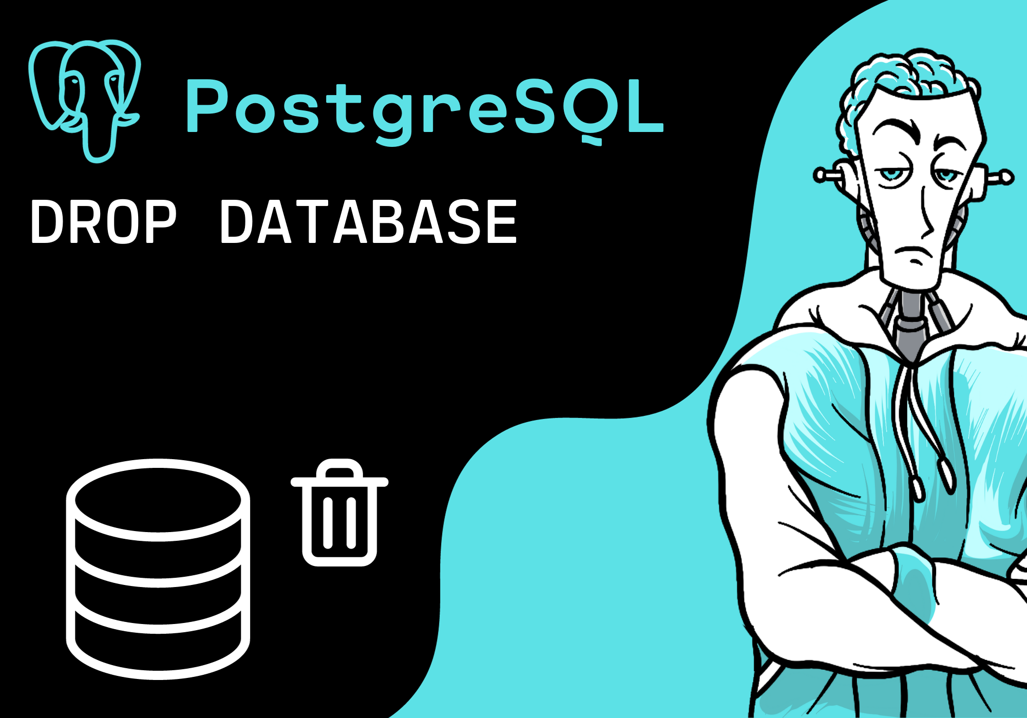 PostgreSQL - DROP DATABASE
