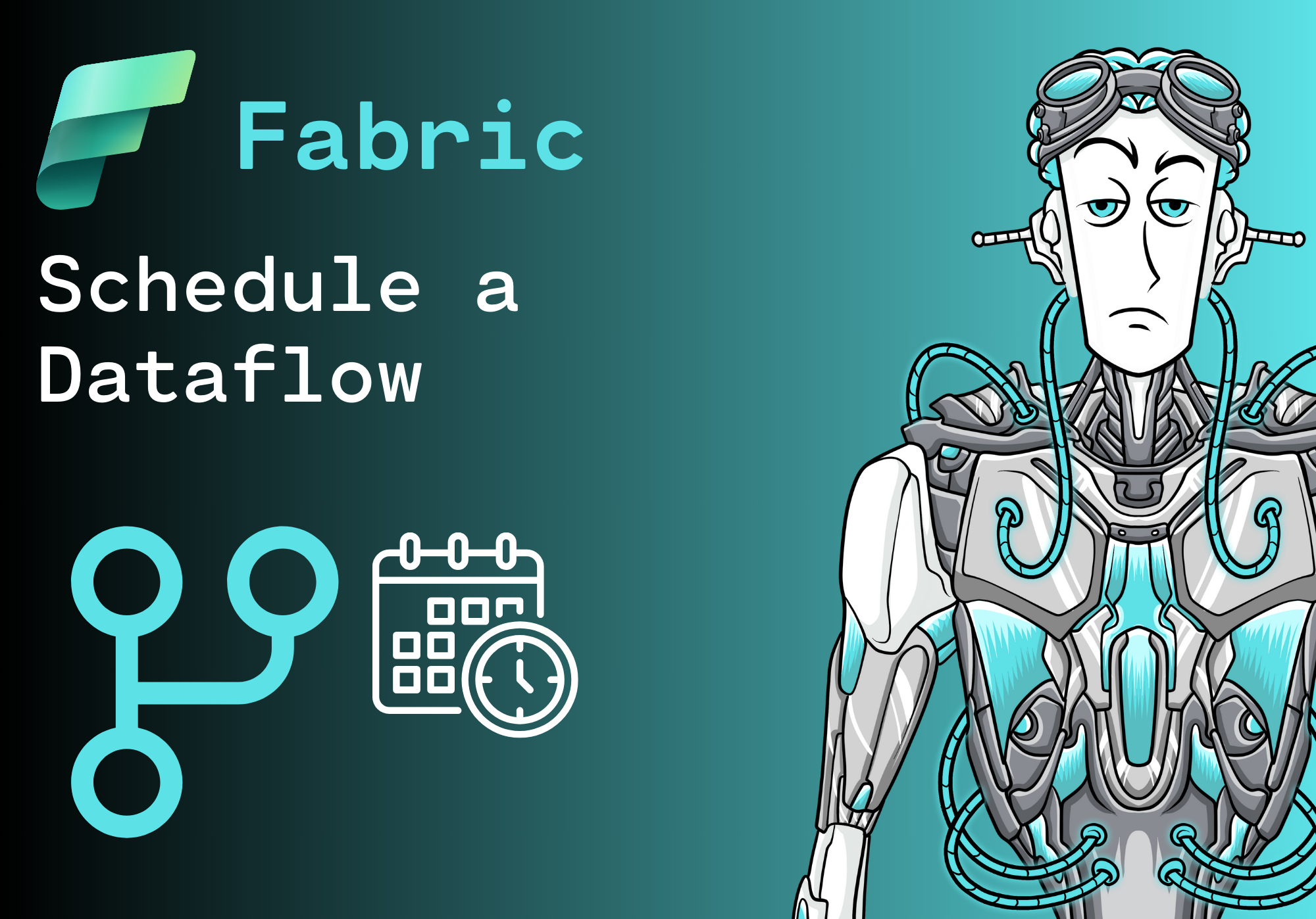 How to schedule a Dataflow in Fabric