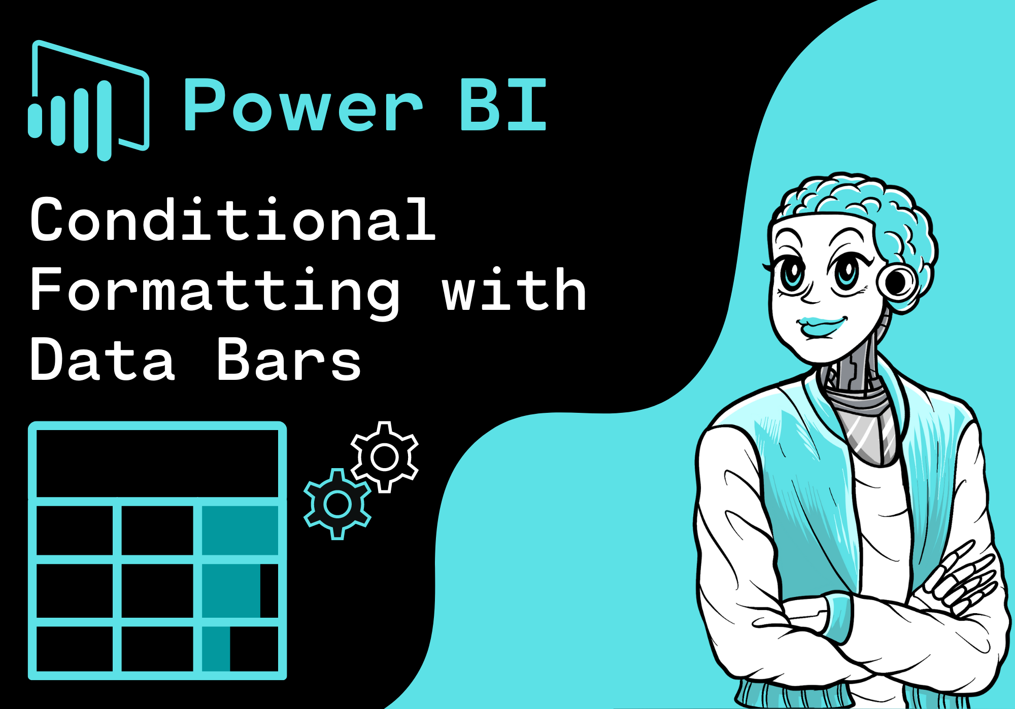 Power BI - How to use Conditional Formatting with Data Bars in a Table