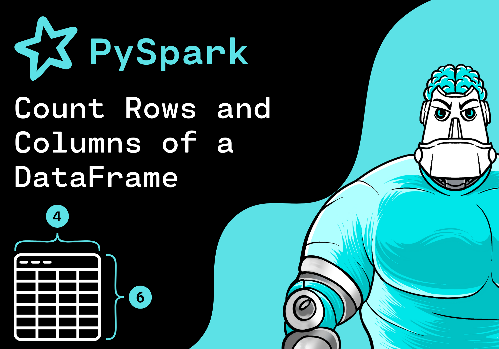 PySpark - Count Rows and Columns of a DataFrame