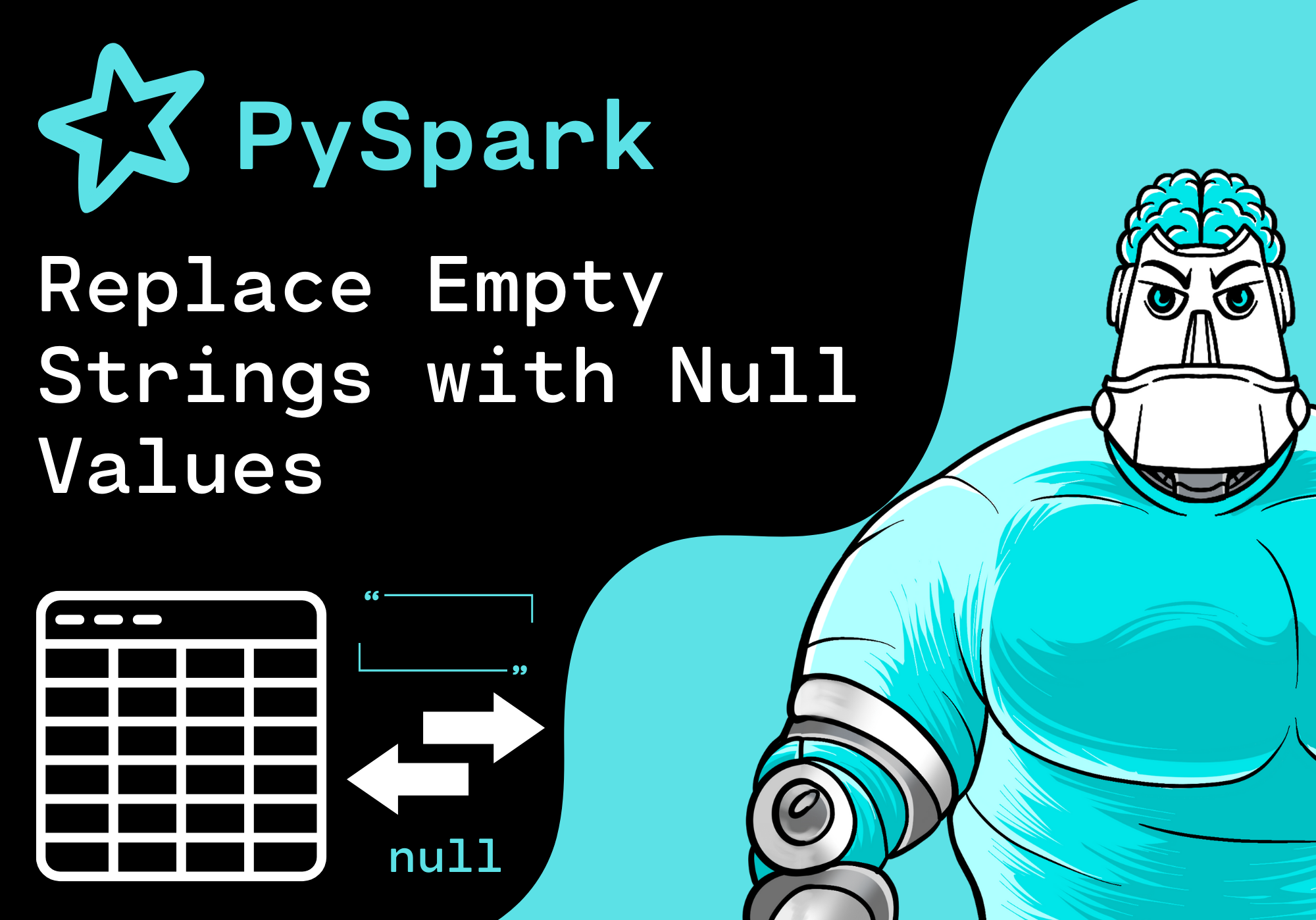 PySpark - Replace Empty Strings with Null Values