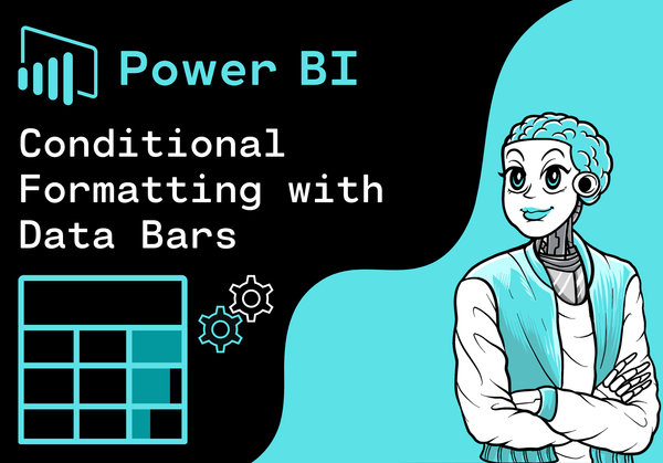 Power BI - How to use Conditional Formatting with Data Bars in a Table
