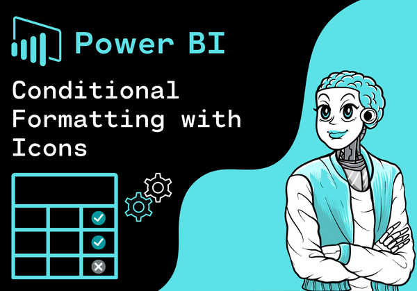 Power BI - How to use Conditional Formatting with Icons in a Table