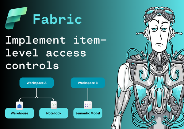 Implement item-level access controls in Microsoft Fabric (DP-600)
