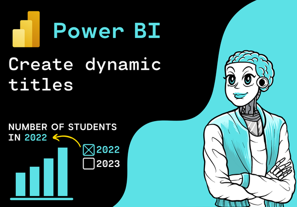 Power BI - How to create dynamic titles